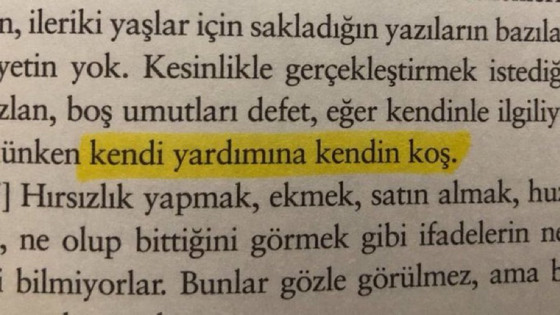 Kitaplardan Alıntılar (@sivriikalemler) on Twitter photo 