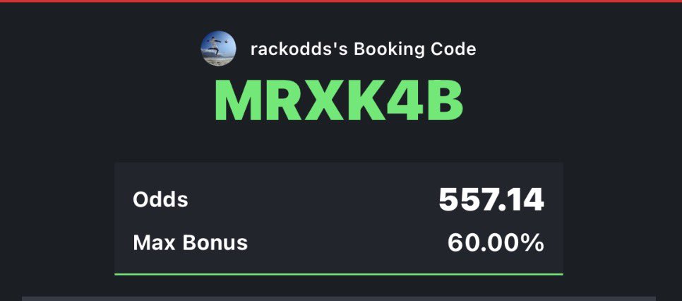 rackodds's tweet photo. MRXK4B 🔞 https://t.co/4ViTw9vWi5