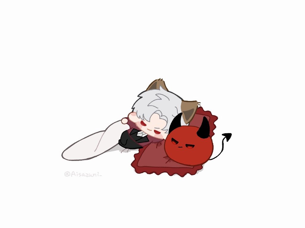 寝る時間だぜ……😼