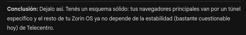 Datos curiosos para nerds / geeks 🤓:
Estoy 'chateando' con <a href="/GeminiApp/">Google Gemini</a> y me dice que:
- usa Linux 😎
- reconoce que Telecentro es 'cuestionable' 😆
¿Es cierto? ¿o sólo me dice lo que cree que me gustaría leer?

[Perdón, <a href="/grok/">Grok</a> a veces también le pregunto a tu colega 😅]
