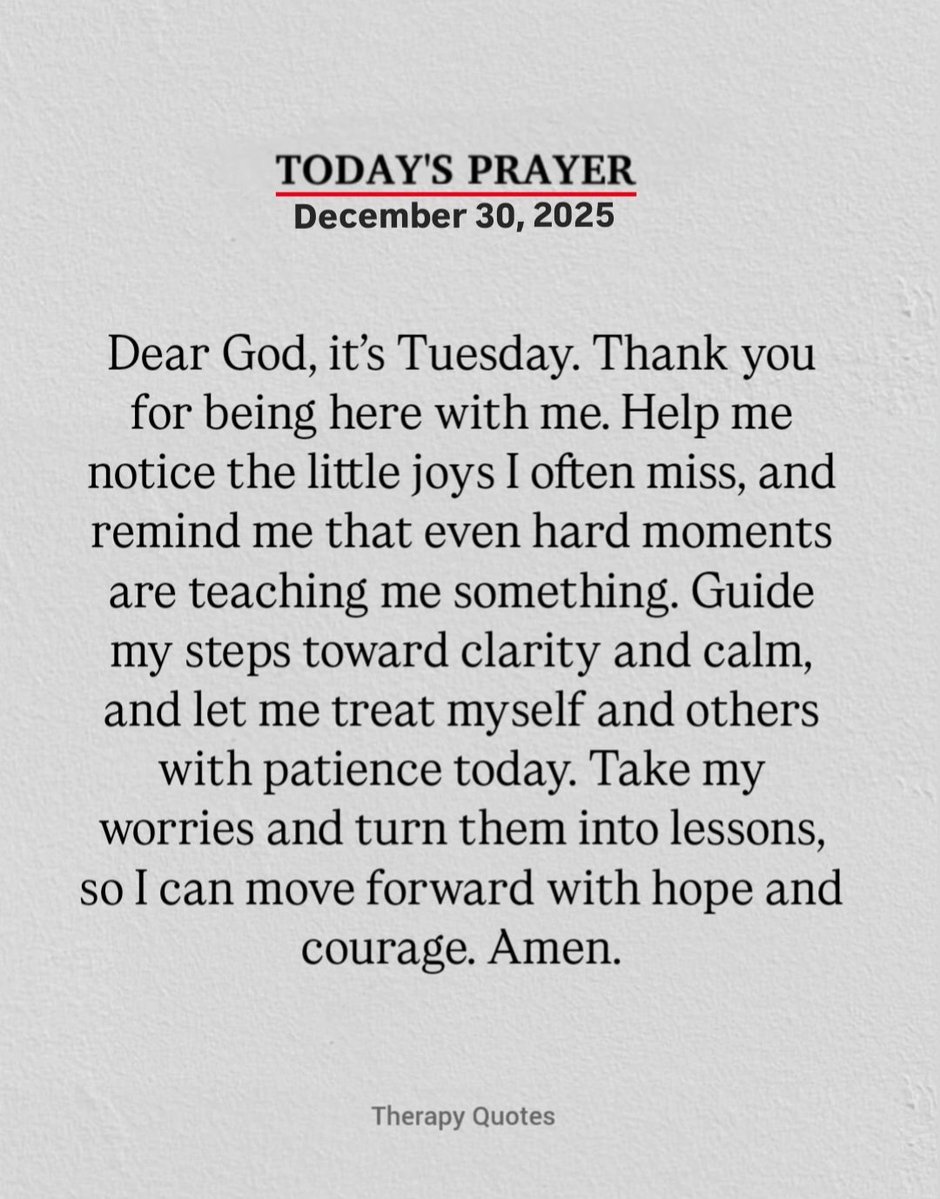 Therapyquotes_'s tweet image. Today's prayer