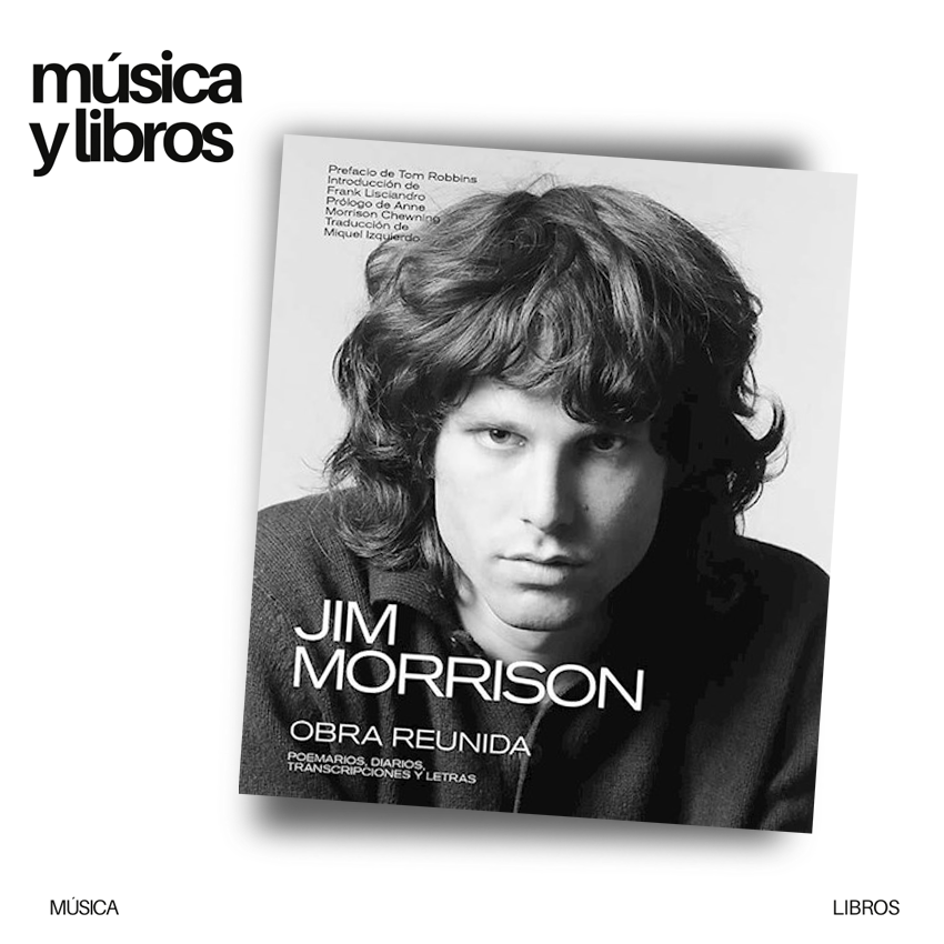 Zivals's tweet image. Novedades en nuestro combo perfecto de MÚSICA Y LIBROS 👉 "Jim Morrison, obra reunida" recopila 160 imágenes y extractos de sus veintiocho cuadernos, así como una amplia selección de comentarios sobre la obra del propio autor.

Conseguila en Callao 395 y en…