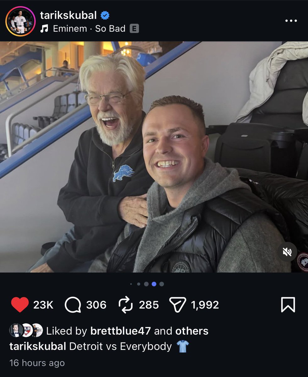 BenVerlander's tweet image. Tarik Skubal went on a PR tour around Detroit a week ago and now his Instagram post from it reads:

 “Detroit vs Everybody”

PAY. THE. MAN.