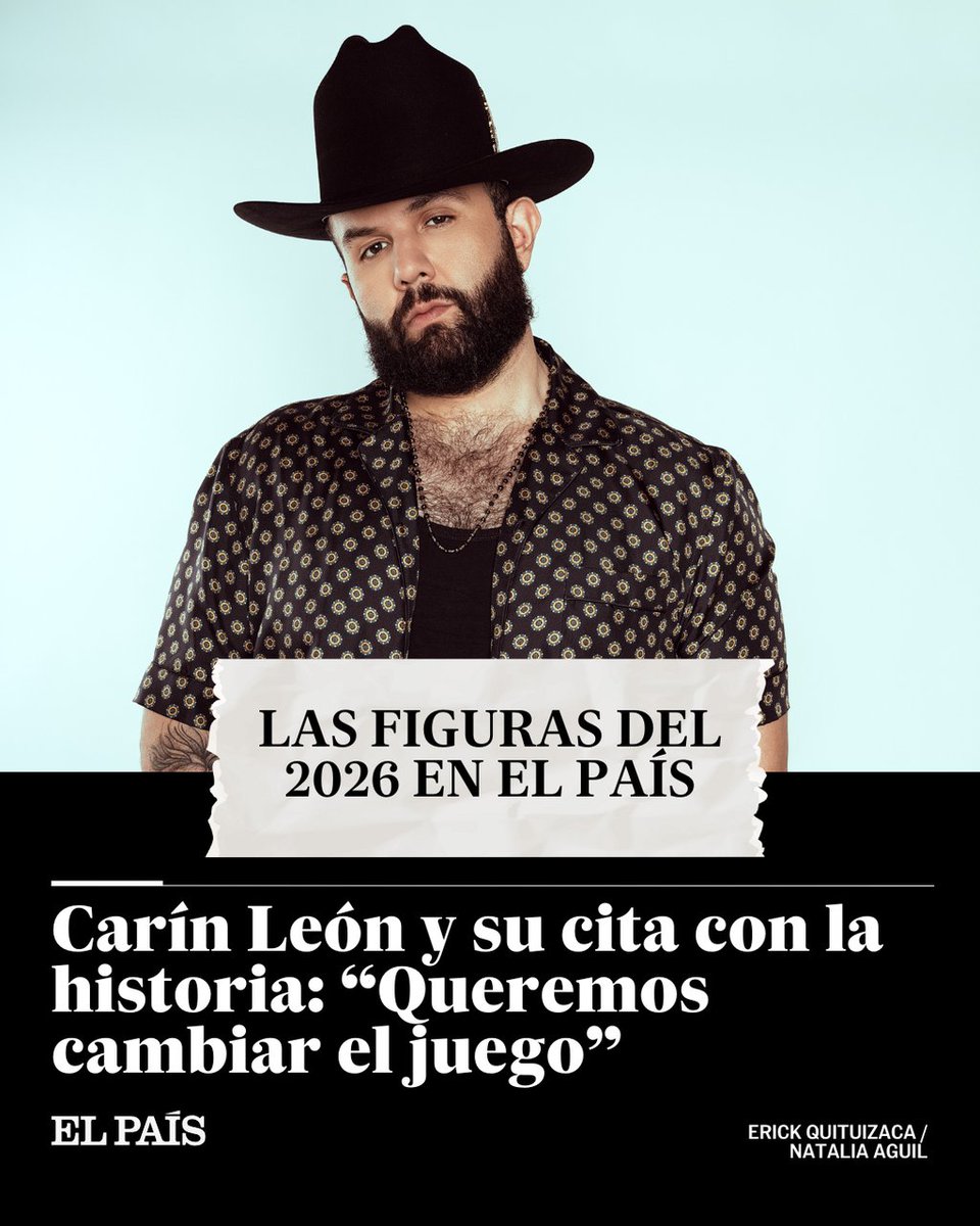 El cantante sonorense, punta de lanza del nuevo sonido norteño, charla con EL PAÍS sobre su carrera y sus expectativas como primer latino en actuar en la Sphere de Las Vegas

✍<a href="/rodrigosoriann/">Rodrigo Soriano</a> 
🔗elpais.com/mexico/2025-12…