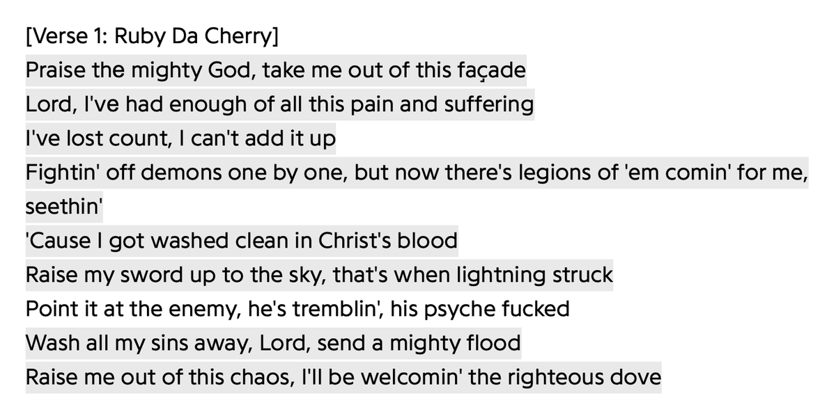 can't stop laughing at Leviticus from SuicideBoys' new album

It's literally a CRUSADE TRAP MUSIC