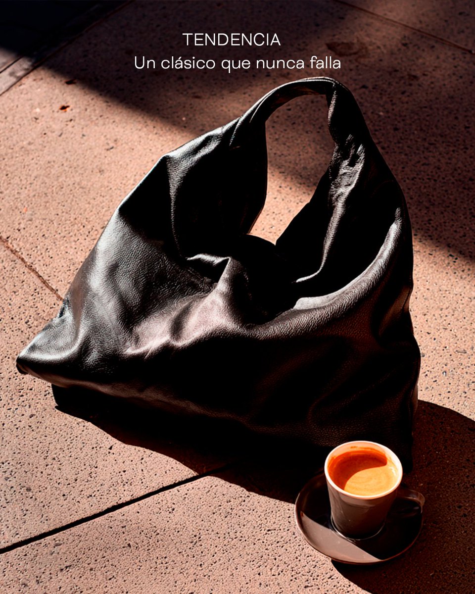 El básico que nunca pasa de moda. Este invierno, el bolso negro de gran capacidad reclama su lugar en el fondo de armario: atemporal, práctico y elegante. Completa cualquier look. 

Si eres profesional del sector, descubre esta y más tendencias en #Bisutex26.