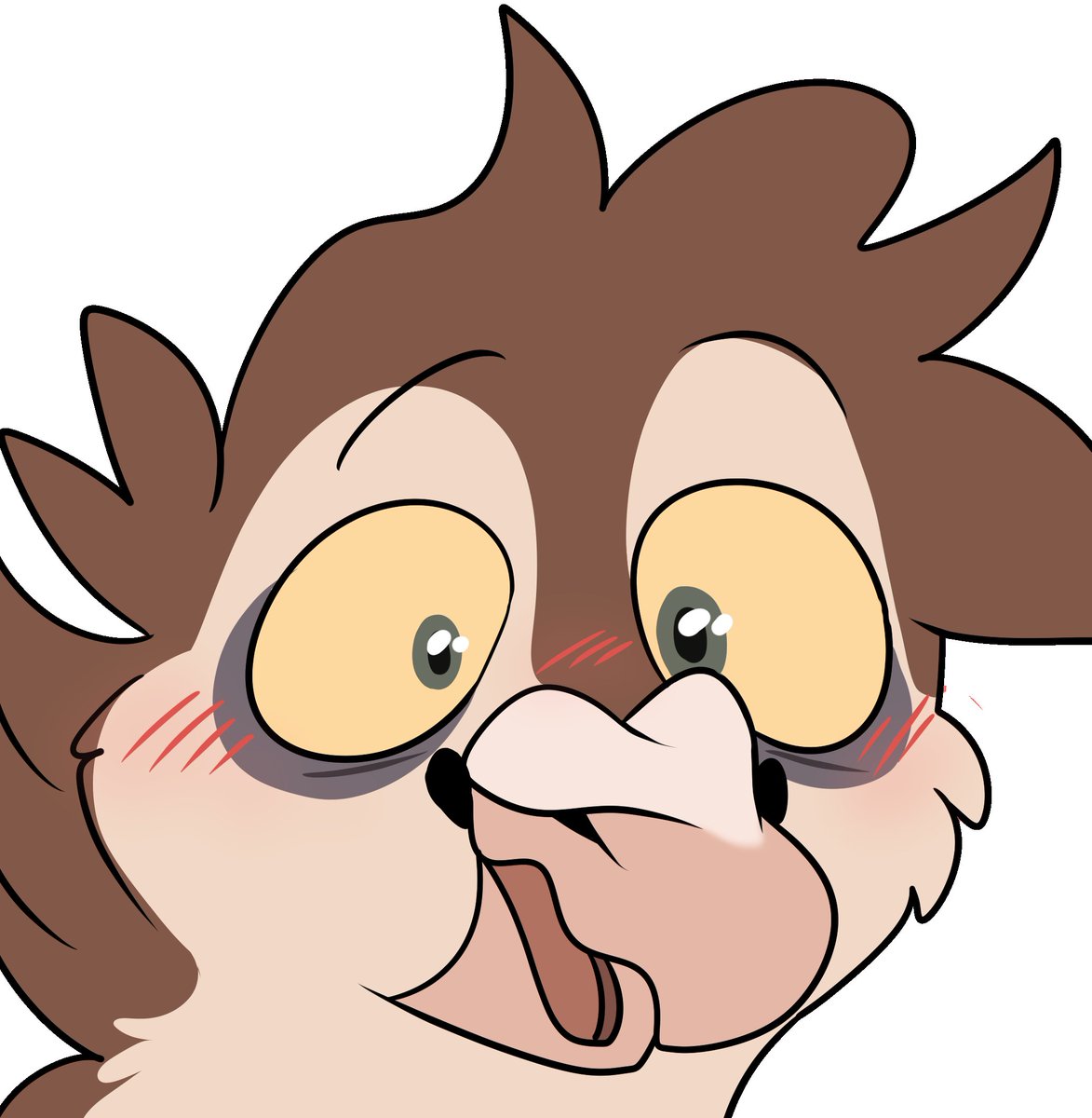 Panicpigeon's tweet image. Silly little freak