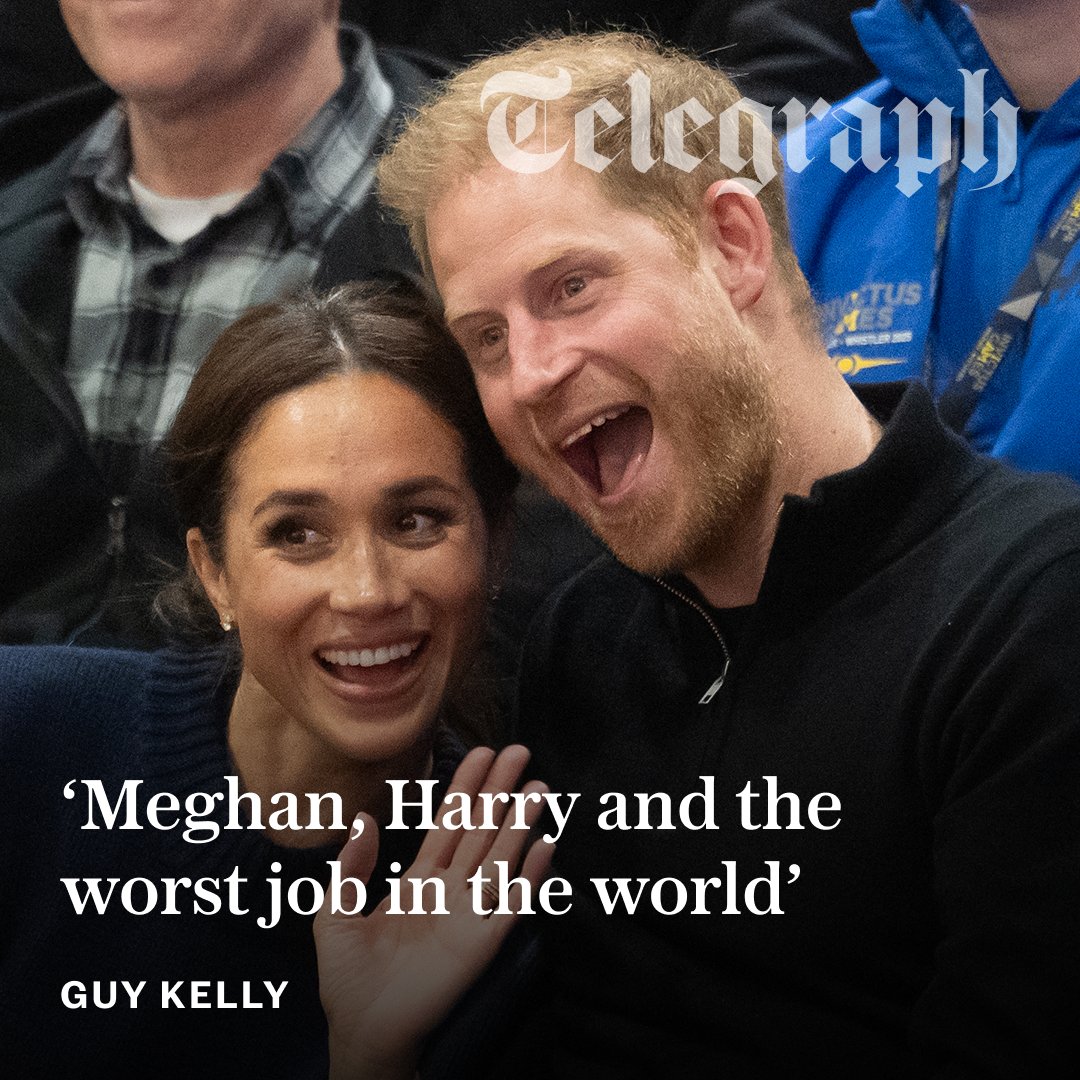 Telegraph's tweet image. ✍️ 'If all publicity is good publicity, why do their publicists keep fleeing? The Sussexes’ PR chalice appears radioactive to the touch' I Writes Guy Kelly 

Read more below 🔗
telegraph.co.uk/news/2025/12/2…