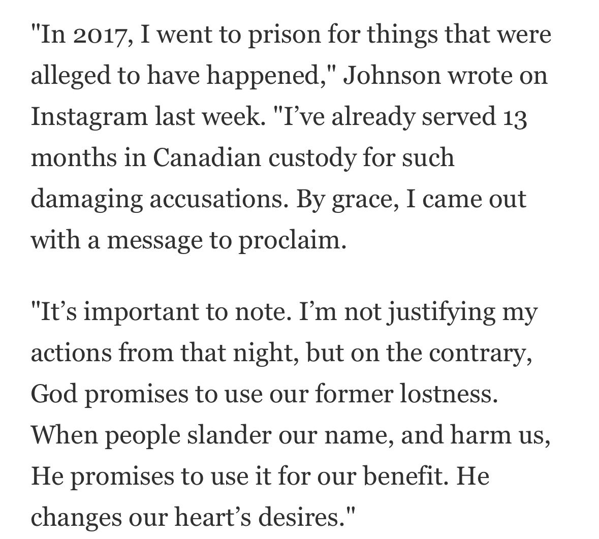 dllst4rz's tweet photo. THIS is how ben johnson is CURRENTLY discussing his conviction and incarceration btw. a convicted rapist is saying it’s unfair he can’t play hockey in the NHL. 

@AllenAmericans do better. https://t.co/WdMVrKIk8T