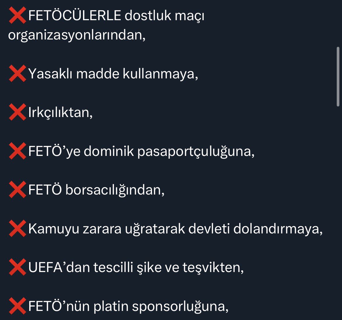 Spor kulübü değil sanki suç örgütü.
#GalatasarayTekSizHepiniz