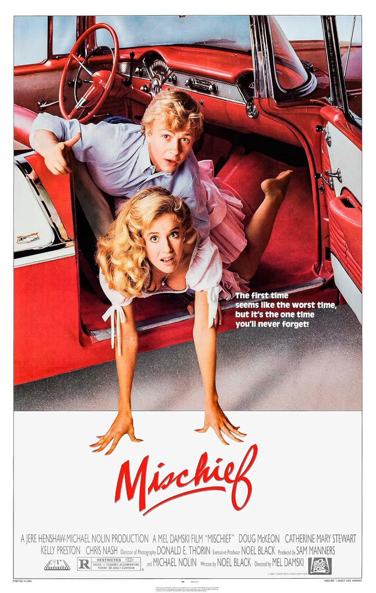 first time watching Mischief (1985) 🍿 it’s a thanksgiving movie 😂 thanks internet