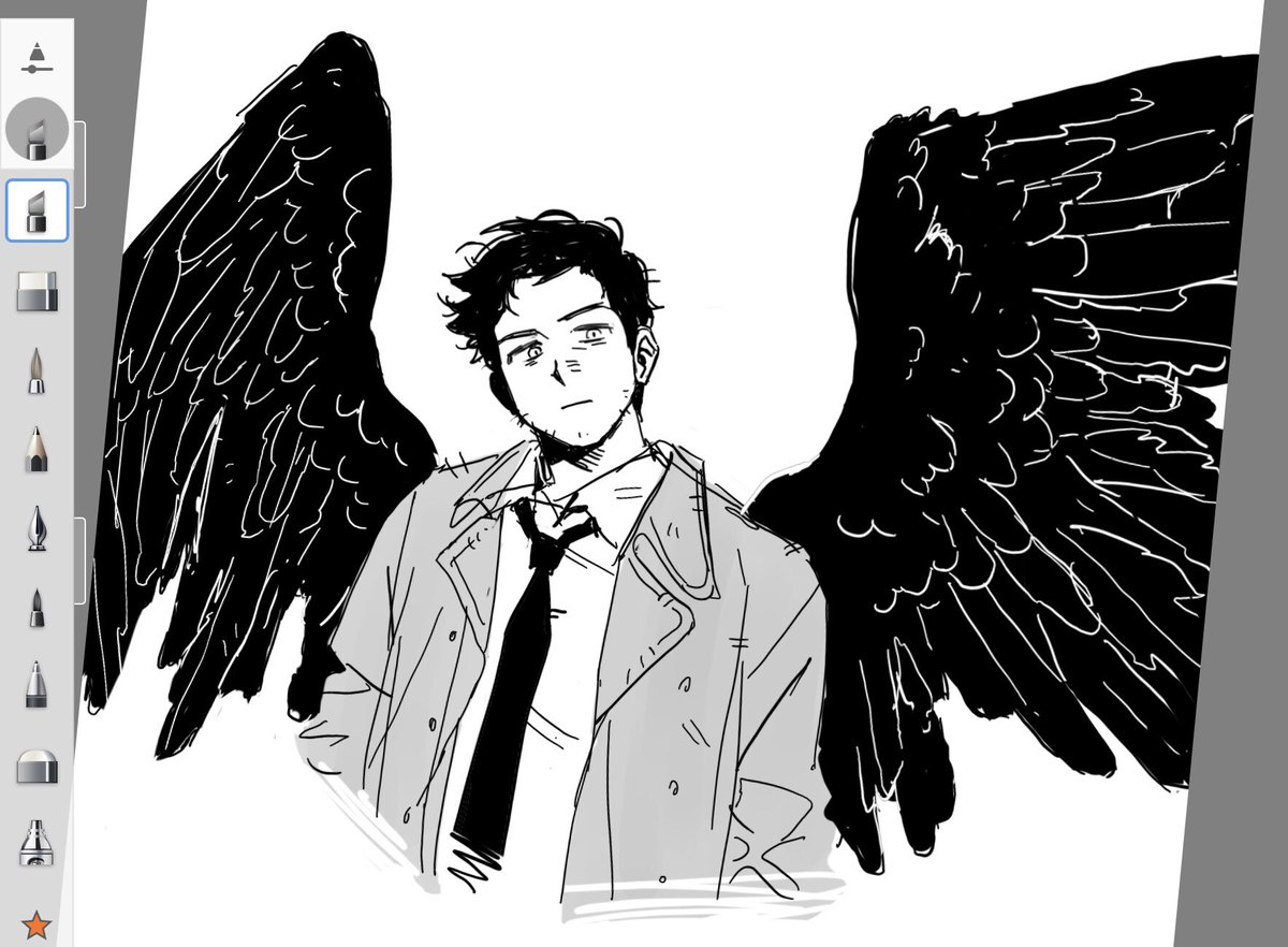 pal__winchester's tweet image. 목요일의 천사(이거써보고싶었어)