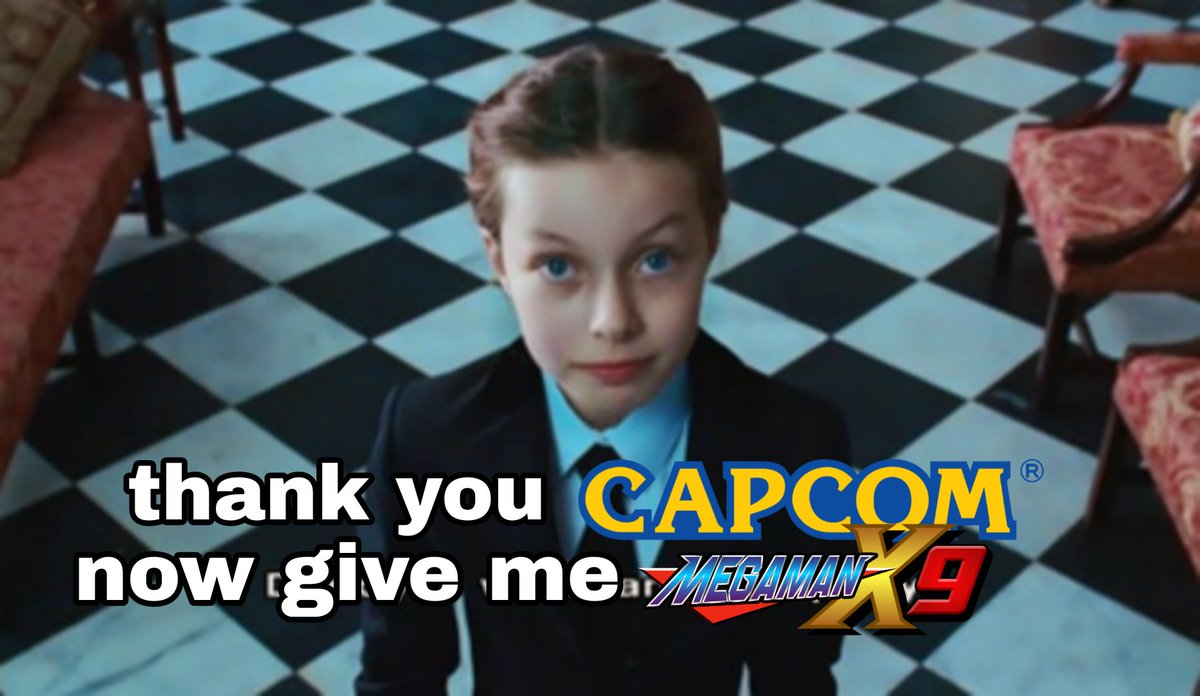 MegaMan X fans be like after MegaMan Dual Override announcement