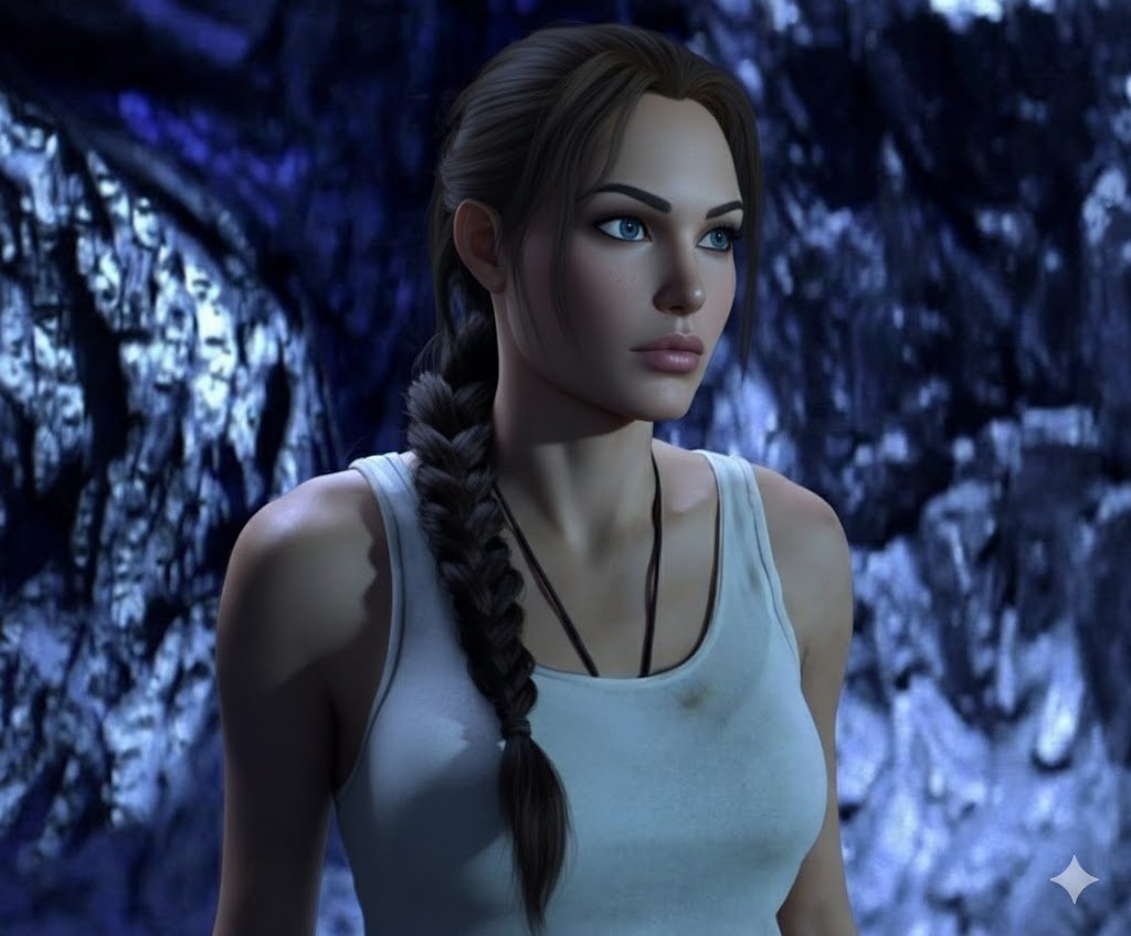 LudarkTomb's tweet image. A Tomb Raider game based on Angelina Jolie's Lara Croft? An adapted, but not too similar, model would be perfect! #remake #remaster #unrealengine #ps5📷 #ps6 #playstation #nostalgia