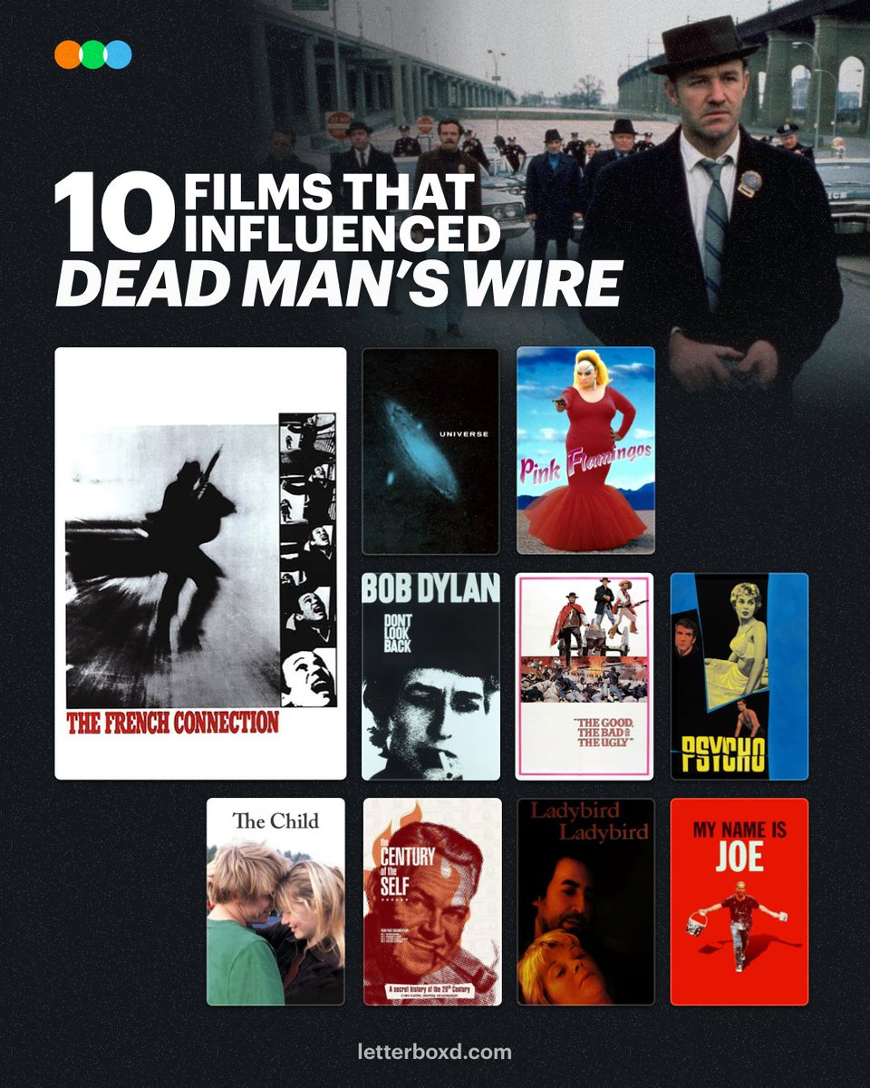 letterboxd's tweet photo. As Gus Van Sant’s new thriller based on true events, Dead Man’s Wire, releases from @rowkpresents, the director shares ten films that influenced his latest feature. 

See the notes for Van Sant’s words on each selection: https://t.co/hPiXdniDtB https://t.co/S0TfgwUjBJ