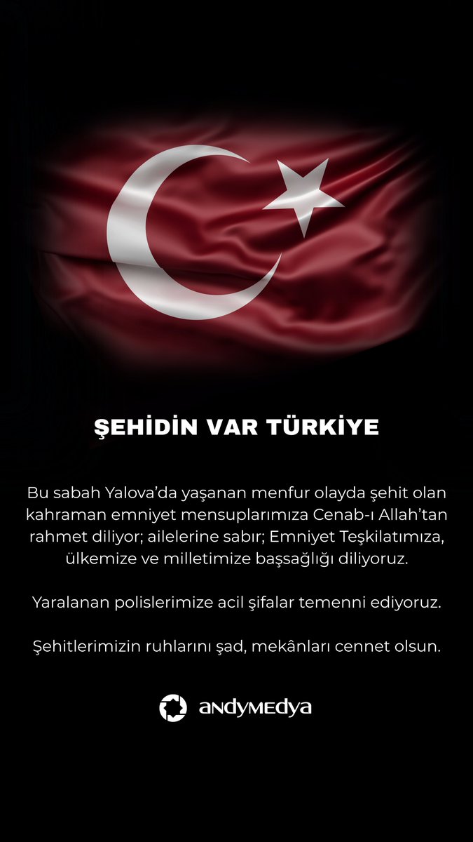 andymedya's tweet photo. Şehitlerimizin ruhlarını şad, mekânları cennet olsun. 🇹🇷 https://t.co/VGdFw8YjfZ