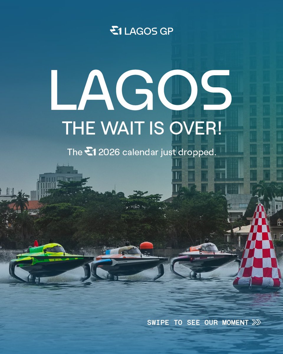 E1 Lagos GP tweet media