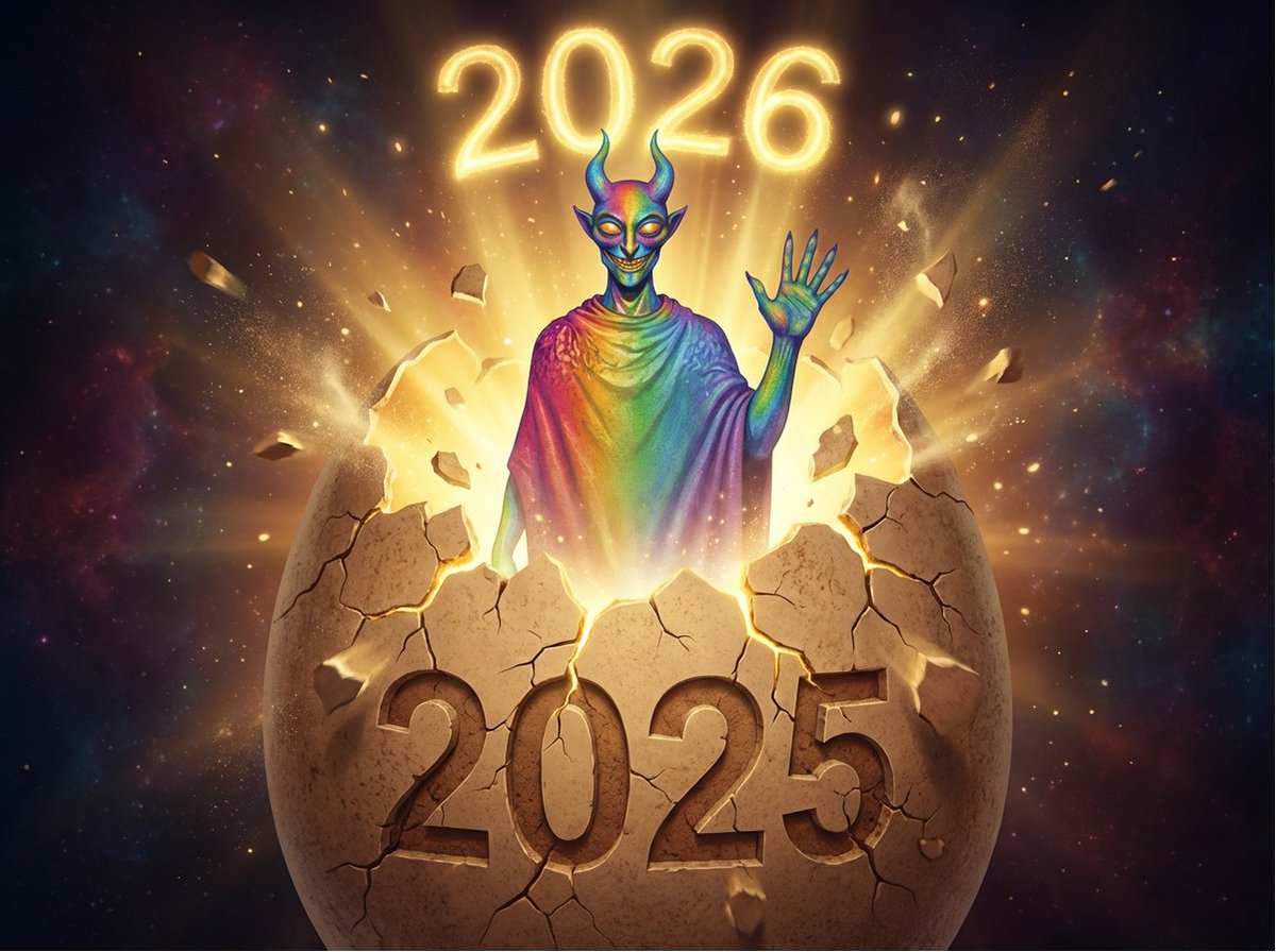 Happy New Year 2026 - Nano Banana Pro by Glenn Williams