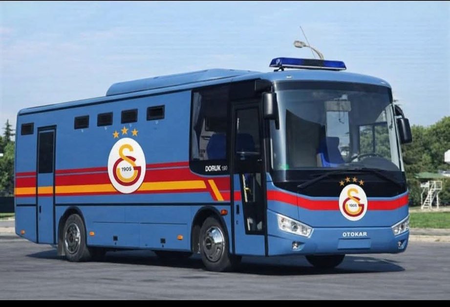 Galatasaray’ın yeni takım otobüsü