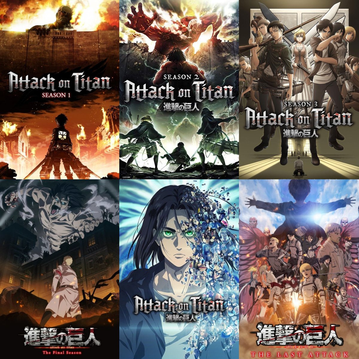 Rivanaot's tweet photo. From your point of view, which season is the best for Attack on Titan? 
You can say all seasons if you like https://t.co/5Zv3G2tC8N