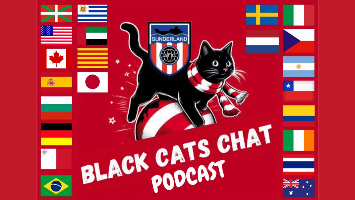 🔴Sunderland AFC 1-1 Leeds United⚪

🎥Black Cats Chat Review show🎙️

🙋‍♂️ Anth in Wyoming, USA from <a href="/SAFC_NASA/">SAFC-NASA</a>
🙋🏻‍♂️ Ian in Wuppertal, Germany from German Black Cats 

YouTube ▶️ 
youtu.be/AOQA_2qOOHE?si…

Spotify 🎧 
open.spotify.com/episode/5XyDII…

#SAFC #sunderland