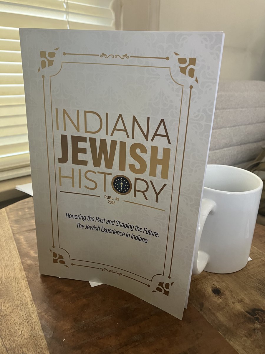 IndianaJewish's tweet image. Happy to announce that our newest IJHS publication arrived just before the snows. Many thanks to all the terrific authors and editors, and to Sheila Greenwald for her hard work on this edition of Indiana Jewish History, which is our 49th. Join the IJHS and get a free copy!