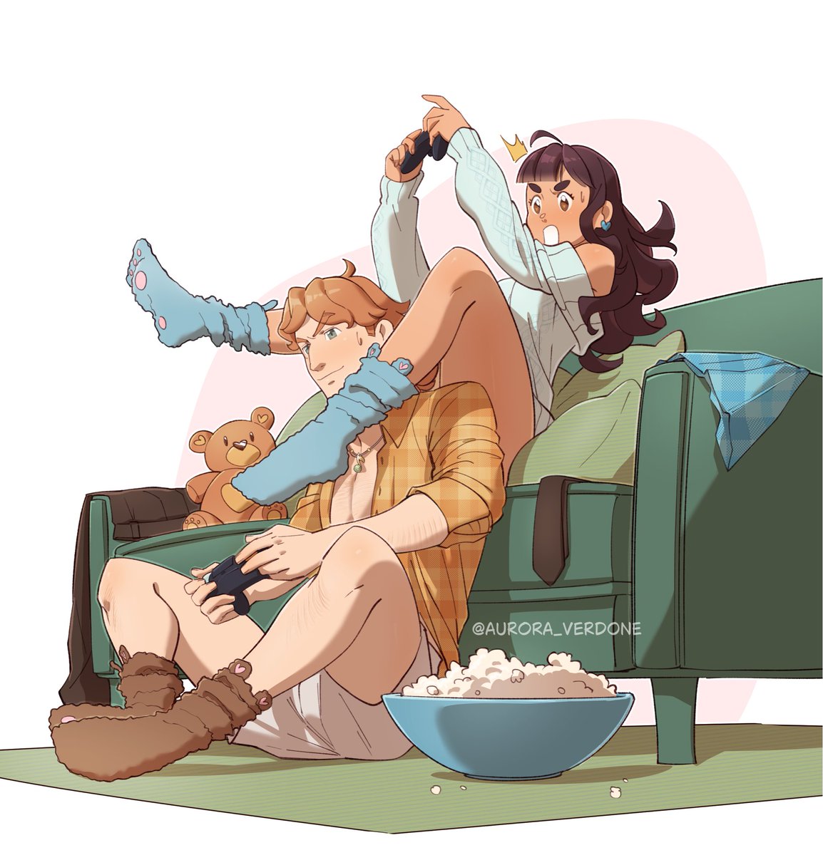 Floof - フルーフ working on original graphic novel tweet media