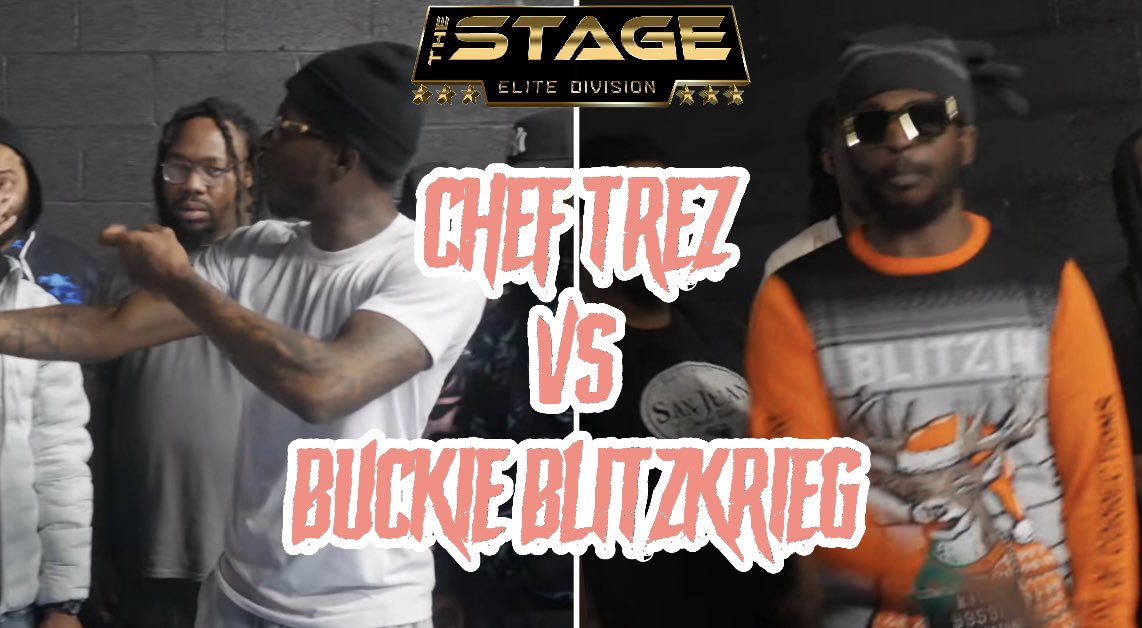 TheStageElite's tweet photo. Chef Trez vs Buckie Blitzkrieg | Hosted By Sir Bubba 
https://t.co/d94alIKZcI

OUT NOW! 

Like, Comment, Subscribe. https://t.co/TcAjE8usBD