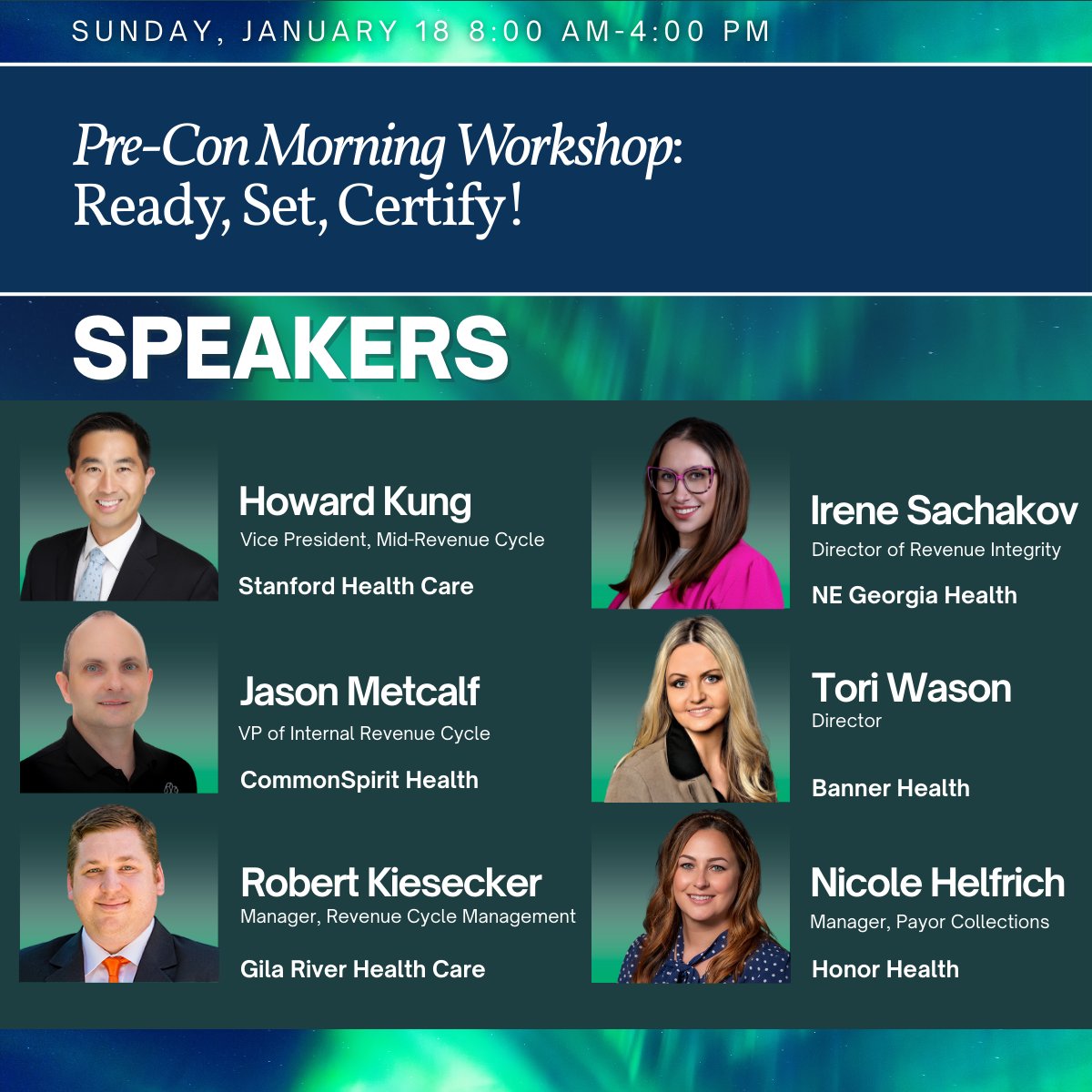 🎯 Ready, Set, Certify! | CRCR Bootcamp for Exam Readiness
🗓 January 18, 2026 | 8:00 AM–4:00 PM PT

This intensive bootcamp is designed to equip participants with the knowledge, confidence, and practical tools needed to pass the exam and drive real organizational impact.