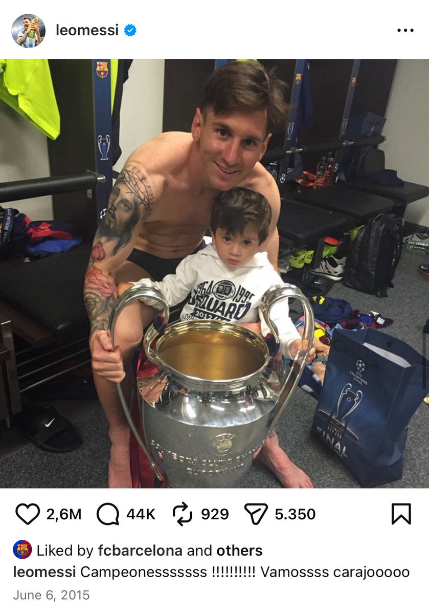 what a random day at barca in 2015 used to look like: