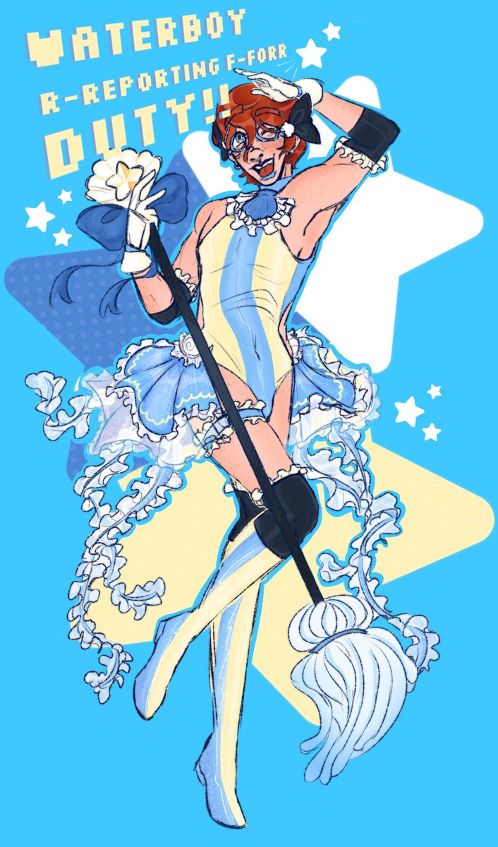 _ScoutSurge_'s tweet image. MAGICAL GIRL WATERBOY!! ^0^
#dispatch #waterboy