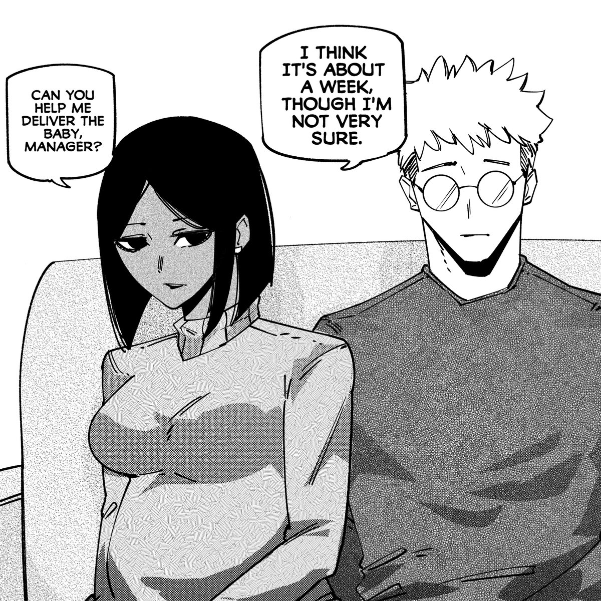 NeitheYAGI's tweet image. My wife is giving birth? (1/2)