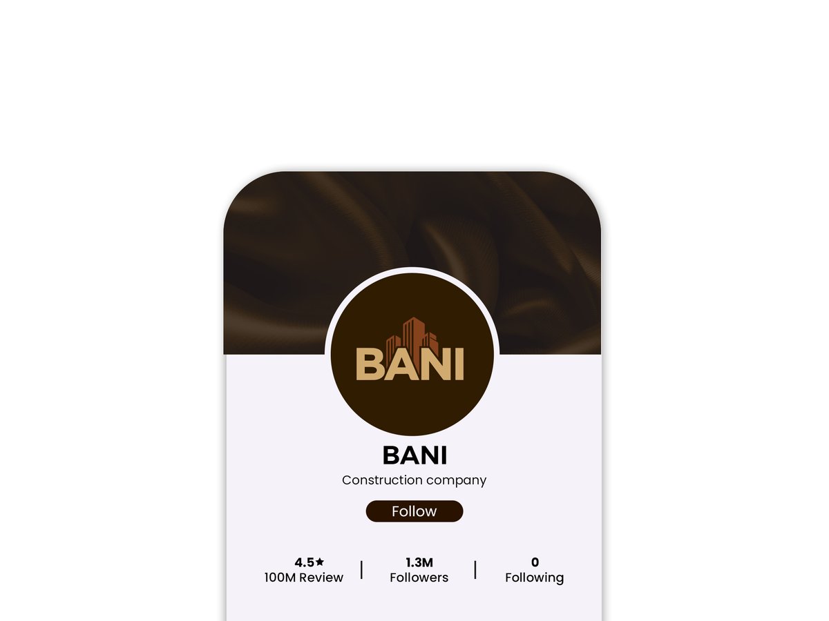 faxvect's tweet photo. Corporate Construction Logo - BANI Building Company

#constructionlogo #buildingcompany #realestatelogo #faxvect https://t.co/F9NK63ocQU