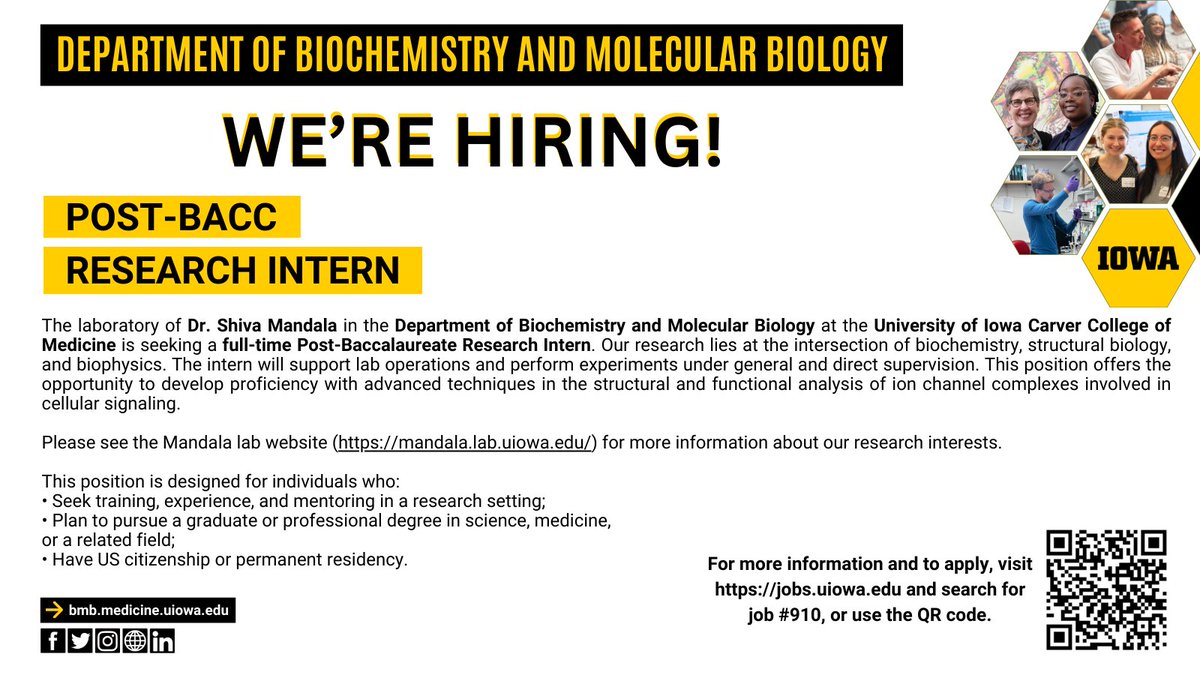 Department of Biochemistry and Molecular Biology tweet media