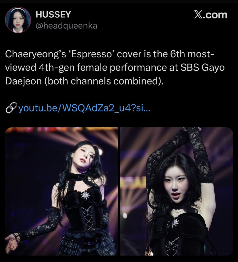 aenovaaa's tweet image. 6th most viewed
4th generation 
Female
Both channels combined