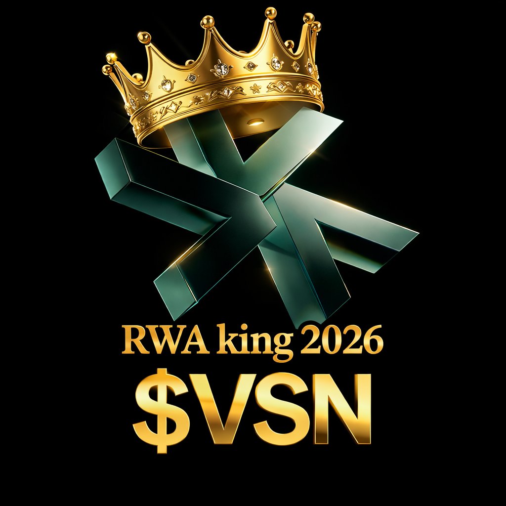 <a href="/RWAwatchlist_/">Real World Asset Watchlist</a> Name the RWA king of 2026 ???👑

It’s Vision. $VSN

Not hype. Infrastructure.

Banks. RWAs. Stablecoins. DeFi.
All connected. All compliant.

While others tokenize assets,
Vision tokenizes the financial system itself.

Europe’s onchain backbone is being built.
And $VSN is the