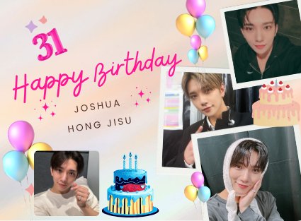 zenithmiao's tweet photo. @pledis_17 (Joshua) 
조슈아,생일축하해!오늘하루기쁨과행복으로가득하길바라.생일을진심으로 축하하고,앞으로다가올한해에도좋은 일만가득하길기원해.특별한날인오늘, 건강과성공,그리고행복이가득하길 바란다.앞으로도멋진성과를거두고멤버들과함께행복한시간을보내길응원할게. 생일축하해, 조슈아! https://t.co/BnBxLzfdBB