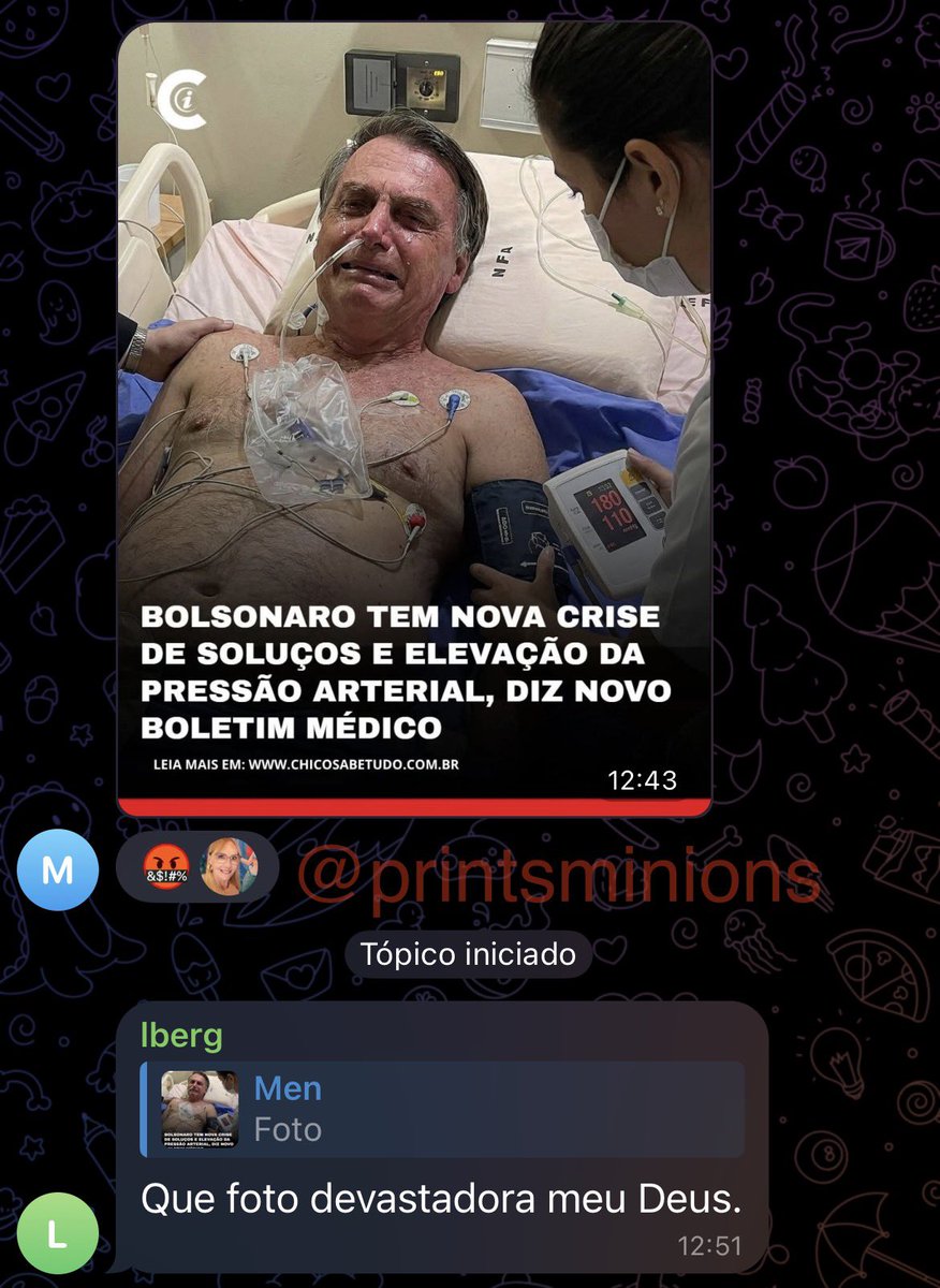 Prints bolsonaristas tweet media