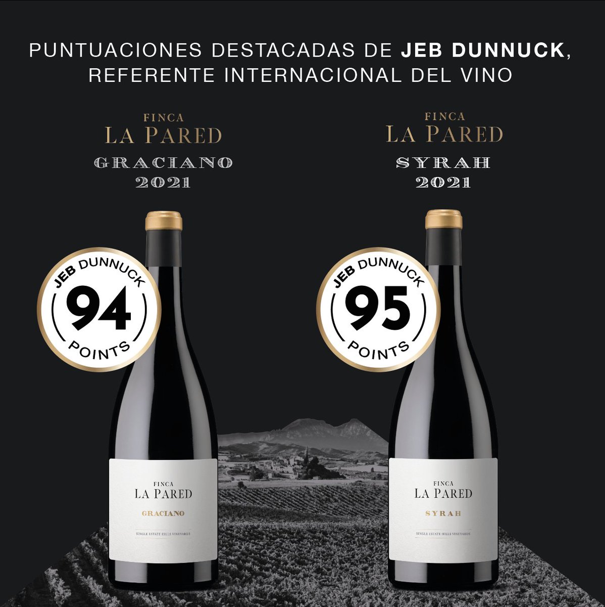 #FincaLaPared recibe una puntuación destacada en la lista #JebDunnuck del Top 100 Wines of 2025 🏆
