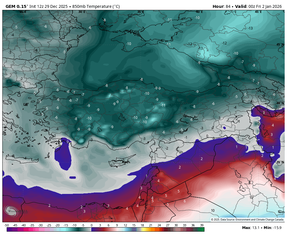 Dagtilkisi's tweet photo. 🌨️Gem/CMC gayet iyi harika.
#ECMWF'i bekliyoruz https://t.co/7UPsZAGFUS