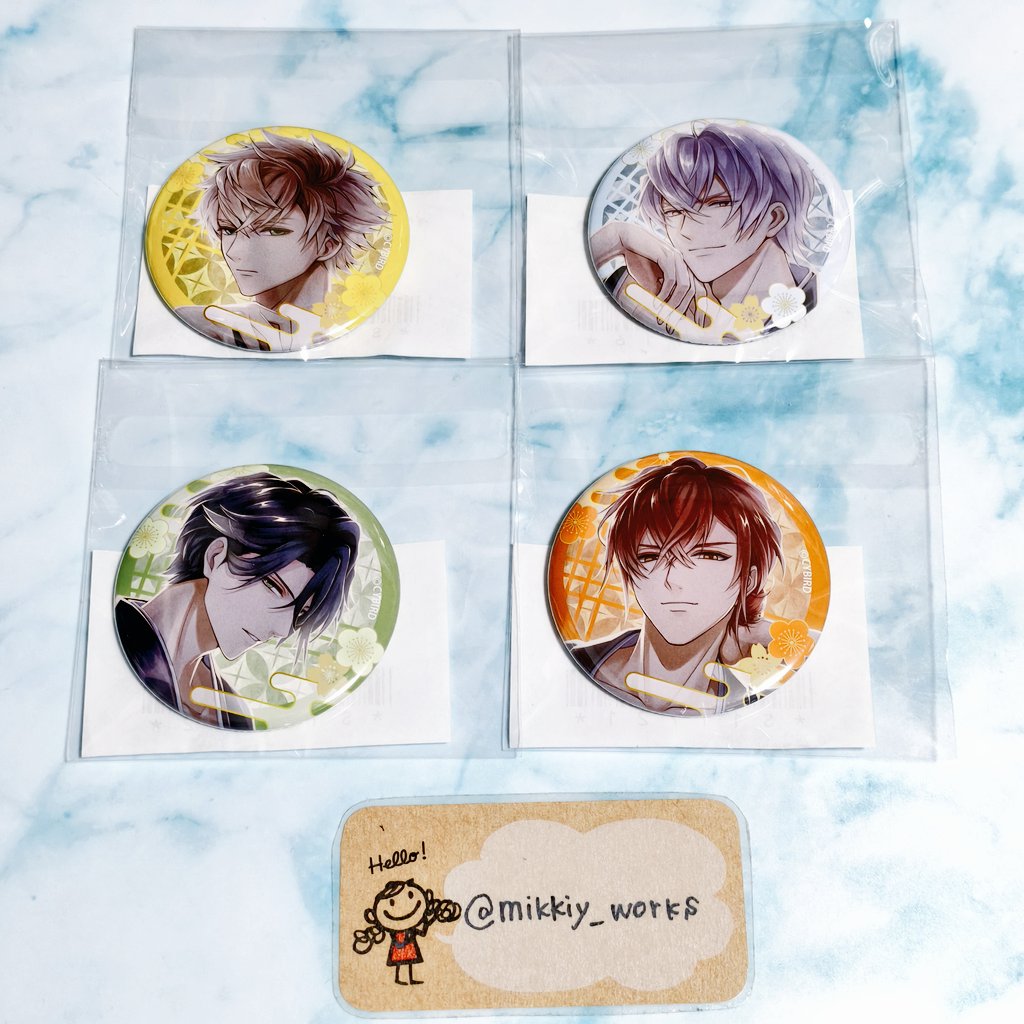 交換 イケメン戦国 イケ戦 ちゃれくじ 魅惑の武将くじ 缶バッジ 【譲