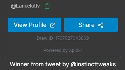 Since the previous winner did not get in touch, the new winner is <a href="/Lancelotfv/">Lancelot</a>! 👏

Please contact <a href="/GiffelMGMT/">Giffel</a> within the next 48 hours to claim your prize. 🎁