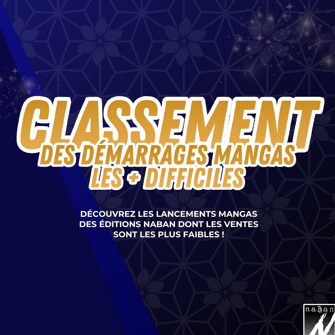🏆 Notre bilan 2025 - Partie 2 🏆

🏅 Quels ont été les démarrages mangas les plus difficiles chez naBan en 2025 ?

Nous n’avions pas fait ce classement l’an dernier. Mais cette année, on souhaitait vous montrer les titres qui ont eu le plus de mal depuis leur lancement.

1/2
