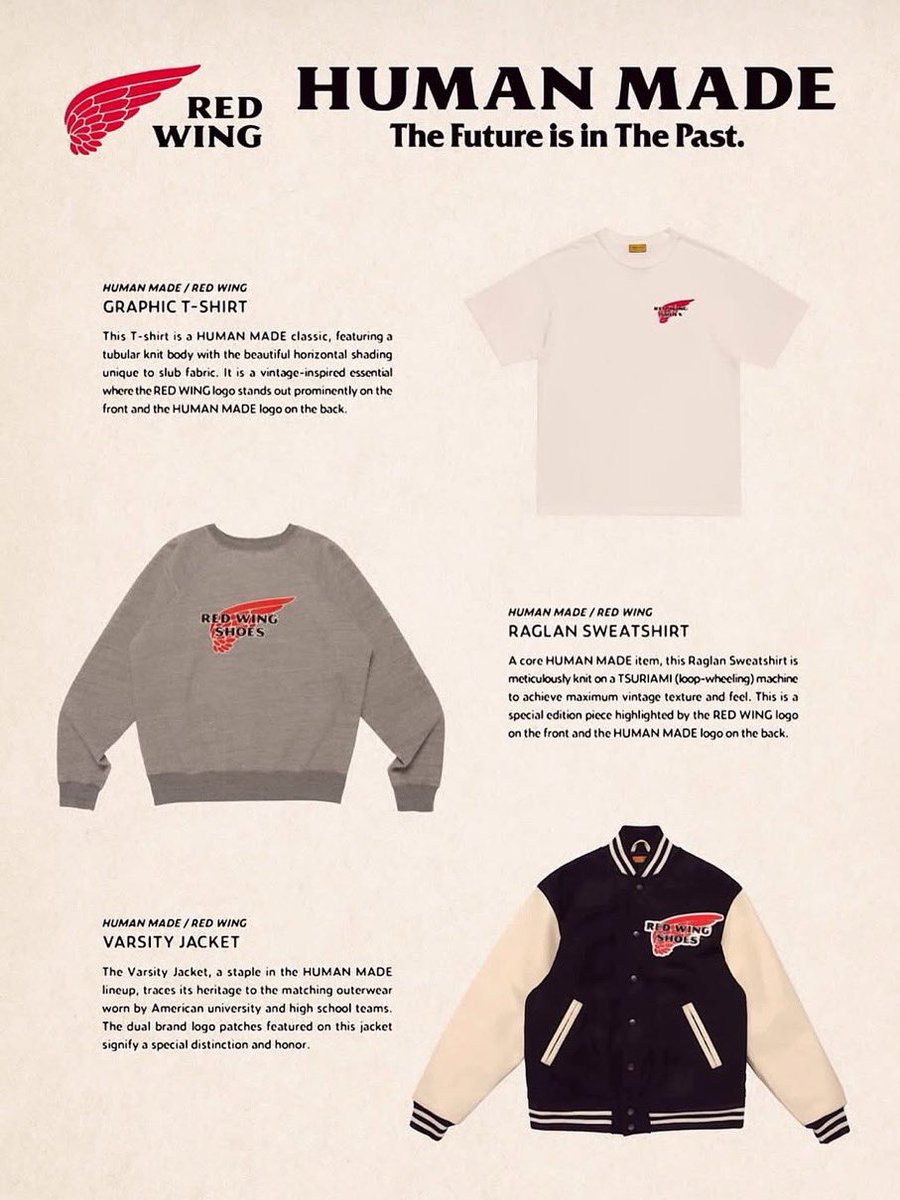 FIRST LOOK: NIGO previews new Human Made x Red Wing collection 🪽