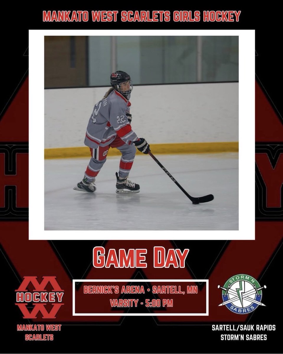 Game day!! First game of the Sartell/Sauk Rapids Holiday Tournament.