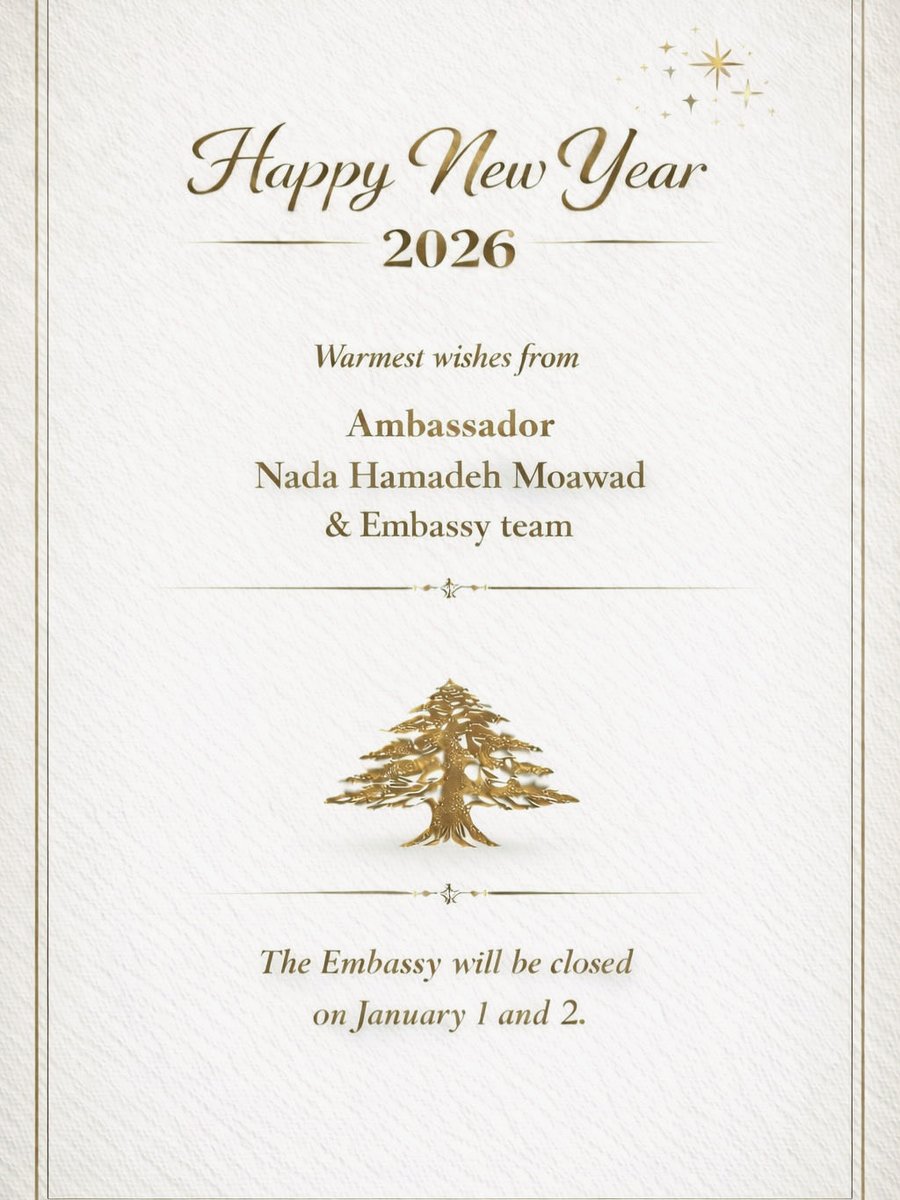 Embassy of Lebanon in Washington, DC tweet media