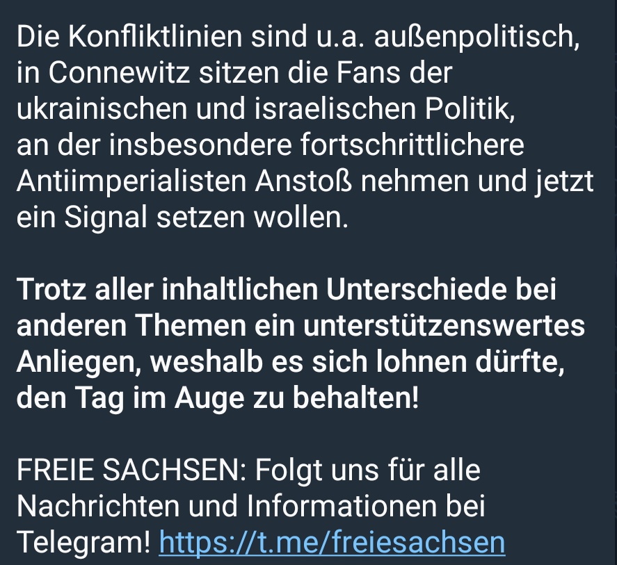 jamesholdenOG's tweet photo. Gemeinsam marschieren, gemeinsam zuschlagen?

Für den Anti-#Antifa-Aufmarsch der pro-Hxmxs-Szene in #Leipzig #Connewitz am 17.01.2026 mobilisiert mittlerweile auch die extrem rechte Partei "Freie Sachsen", ein Sammelbecken für Neonazis aus Ost- &amp; Westdeutschland.

#le1701 https://t.co/UVFvrgjHYy
