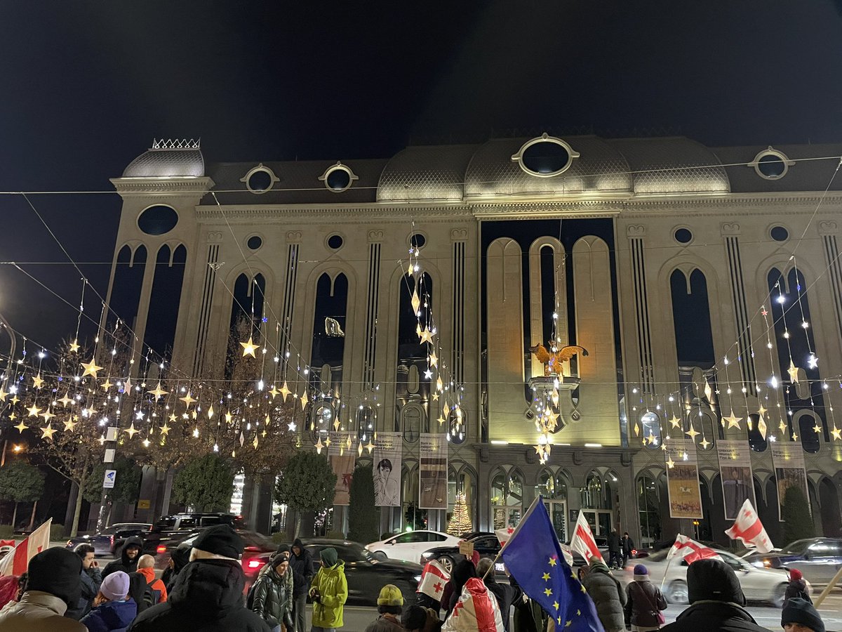 alexkavtaradze_'s tweet image. New Year is approaching. Freedom-loving Georgians continue to fight for freedom and justice on daily basis. We will fight for as long as it takes. This regime will be defeated, Russia will be defeated. We shall overcome!