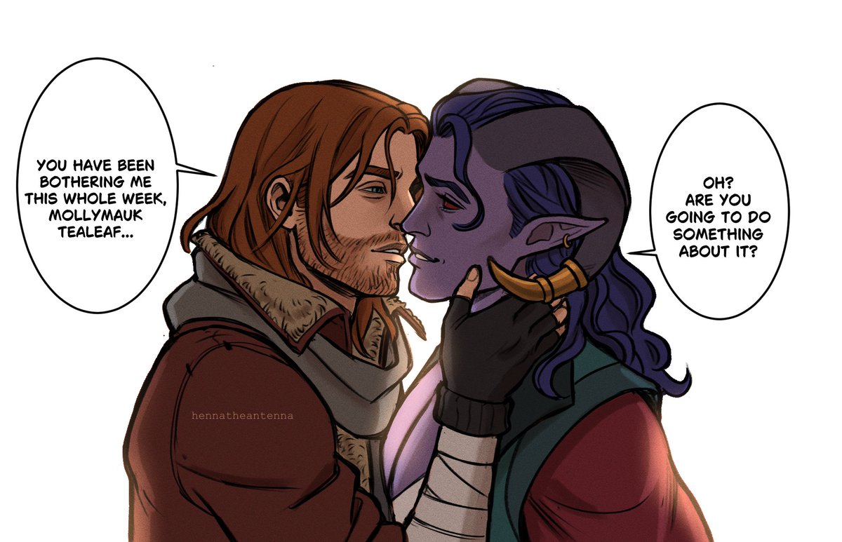 novanocturnalis's tweet photo. just two people resolving their sexual tension
#themightynein https://t.co/mHUPsKnGZs