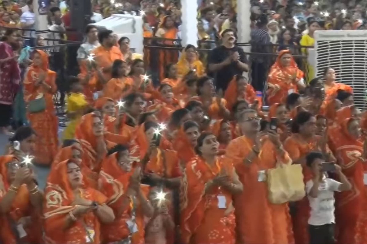 Sanatan Dharma Sabha Day 3: full positive vibes, हजारों भक्त और smooth coordination. Thanks Pratap Sarnaik ji 🫡❤️